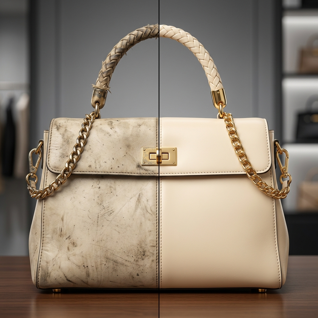 Before and After Luxury Bag Restoration